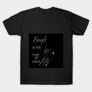 REELS ARE MY REALITY - BLACK RELIEF T-Shirt